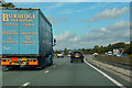 Scotforth : M6 Motorway in LA1 4JZ