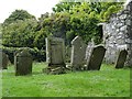 Gravestones, Creich Church in KY15 4PA