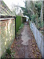 Footpath from Nargate Street in CT3 1UN