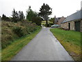 Minor road at North Tillykerrie in AB33 8EA