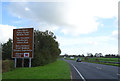A477 towards St Clears in SA70 8SF