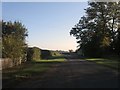 Country road in Aswarby and Swarby