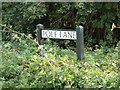 Pole Lane sign in CM8 1ST