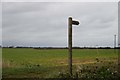Public footpath towards Mautby Farm in NR29 3JE