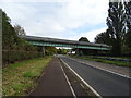 Railway bridge over the A48, Crick in NP26 5NN