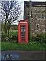The old telephone kiosk in Ford in ST13 7RN