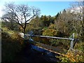 Pipe bridge over the Black Cart Water in PA5 8JB