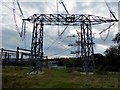 Electricity Pylon, Ninfield Transforming Station in TN33 9BJ
