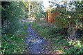 Bridleway goes into the spinney in NN10 9PQ