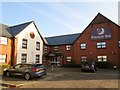 Premier Inn entrance from car park in CH3 6DT