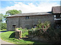 Farm buildings next to Brickhouse Farmhouse in Edwyn Ralph
