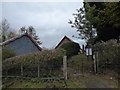 Old chapel beside the lane in Llanbister Community