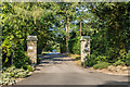 Driveway to Pachesham Park in KT22 0EN
