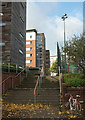 Steps past student village, UWE in BS12 6SQ