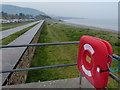 Lifebelt on Traeth Pensarn Beach in LL22 8FP