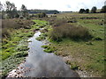 View from the footbridge at the Watercress Beds in HP1 3DF