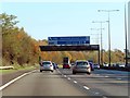 Gantry over the M40 near junction 2 in HP9 1EP