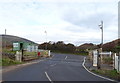 Level crossing on the A5093 near Kirksanton in LA18 5LW