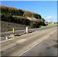 Pedestrian refuge, Bronwydd Road, Carmarthen in SA31 2HN