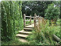 Footbridge over the Willow Brook, King's Cliffe in PE8 6XD