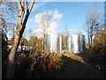 Storage silos on Marsh Lane in BS20 9XP