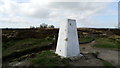 Trig point on Norland Moor above Sowerby Bridge in HX6 3SD