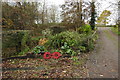 Small Garden of Remembrance at Leavenheath church in CO6 4PU
