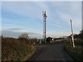 Mobile phone mast, Brook Furlong, Frodsham in WA6 7QB