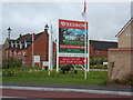 Kings Meadow Development sign in CB7 4RX