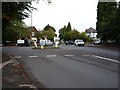 Roundabout on Lordswood Road, Harborne in B32 2JE