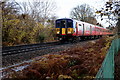 Train at East Horsley in KT24 6FT