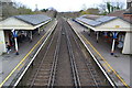 Hinton Admiral station, from the footbridge in BH23 4NX