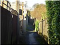 Footpath to Heage crossing Coronation Avenue in Amber Valley District (B)