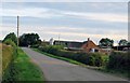 Wymeswold Road passing Oak Tree Farm in Thorpe in the Glebe