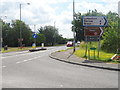 Junction of Lympsham Road with Bridgwater Road (A370) in BS24 0HS