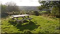 Picnic table, Bromyard Downs in HR7 4PB