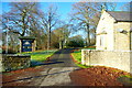Entrance to Otterburn Castle in NE19 1HD