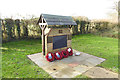 RAF Castle Camps airfield memorial in CB9 7AP