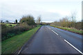 A minor road between the M1 and A42 in Long Whatton and Diseworth