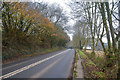 Upton Pyne : Newbridge Hill A377 in EX5 5ED