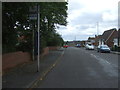 Bus stop on Tiled House Lane, Brierley Hill in DY5 4ND