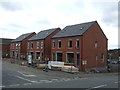 New house construction on Hopyard Lane, Dudley in DY3 2XE