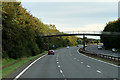 Footbridge over the A78 at Irvine in Irvine