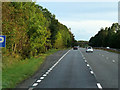 Layby on Southbound A78 near Irvine in KA11 1BJ