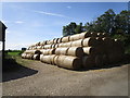 Straw bales in Wadenhoe