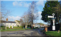 Signpost, Uffington in SN7 7RQ
