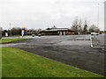 A somewhat deserted parking area at Bothwell (M74) Service Area in G71 8BG