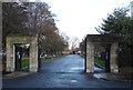 Cemetery Gates on Preston Road, Hull in HU9 5LH