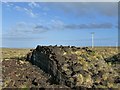 Peat cutting by Loch Roisneabhat, Isle of Lewis in HS2 0SD