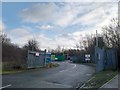 Entrance to the recycling centre at Goldthorpe in S63 9AT